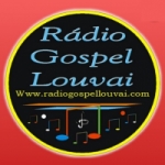 Logo da emissora Rádio Gospel Louvai