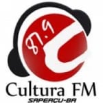 Logo da emissora Rádio Cultura 87.9 FM De Sapeaçu