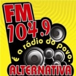 Logo da emissora RÃ¡dio Alternativa 104.9 FM