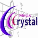 Logo da emissora Rádio Mega Crystal FM