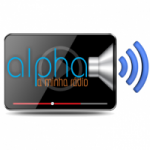 Logo da emissora Alpha Web Rádio