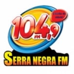 Logo da emissora Rádio Serra Negra 104.9 FM