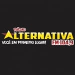 Logo da emissora Rádio Alternativa 104.9 FM