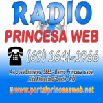 Logo da emissora Rádio Princesa Web