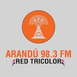 Logo da emissora Radio Arandu 98.3 FM