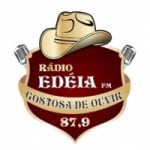 Logo da emissora Rádio Edéia 87.9 FM