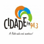 Logo da emissora Rádio Cidade 94.3 FM