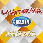 Logo da emissora Radio La Veterana 103.5 FM