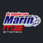 Logo da emissora Radio De Taquito con Marin M3 Stereo