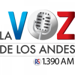 Logo da emissora Radio La Voz de los Andes 1390 AM