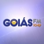 Logo da emissora Rádio Goiás 104.9 FM