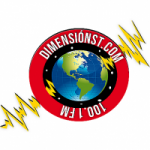 Logo da emissora Radio Dimensión Stereo 100.1 FM