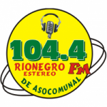 Logo da emissora Radio Rionegro Estéreo 104.4 FM