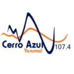 Logo da emissora Radio Cerro Azul Stereo 107.4 FM