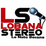 Logo da emissora Radio Lobana Stereo 96.8 FM