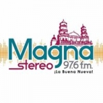 Logo da emissora Radio Magna Stereo 97.6 FM