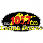 Logo da emissora Radio Málaga Latina Stereo 105.7 FM