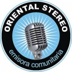 Logo da emissora Radio Oriental Stereo 105.6 FM