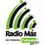 Logo da emissora Radio Más Colanta 105.4 FM