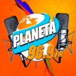 Logo da emissora Radio Planeta 96.9 FM