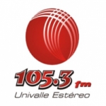 Logo da emissora Radio Univalle Estéreo 105.3 FM