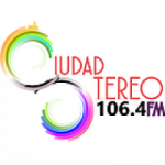 Logo da emissora Radio Ciudad Stereo 106.4 FM