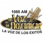 Logo da emissora Radio La Voz de la Nostalgia 1080 AM