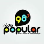 Logo da emissora Rádio Popular 98.7 FM