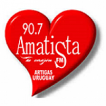 Logo da emissora Radio Amatista 90.7 FM