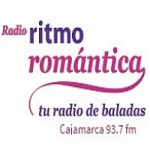 Logo da emissora Radio Ritmo Romántica 93.7 FM