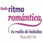 Logo da emissora Radio Ritmo Romántica 93.7 FM