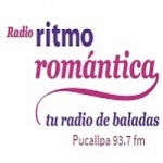 Logo da emissora Radio Ritmo Romántica 93.7 FM