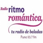 Logo da emissora Radio Ritmo Romántica 93.7 FM