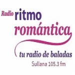 Logo da emissora Radio Ritmo Romántica 105.3 FM