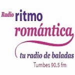Logo da emissora Radio Ritmo Romántica 90.5 FM
