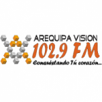 Logo da emissora Radio Arequipa Visión 102.9 FM