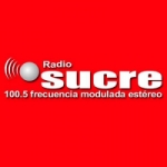 Logo da emissora Radio Sucre 100.5 FM