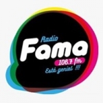 Logo da emissora Radio Fama 106.7 FM