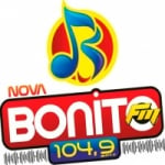 Logo da emissora Rádio Nova Bonito 104.9 FM