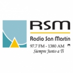 Logo da emissora Radio San Martín 97.7 FM