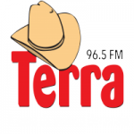 Logo da emissora Rádio Terra 96.5 FM