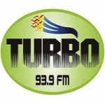 Logo da emissora Radio Turbo 93.9 FM