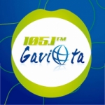 Logo da emissora Radio Gaviota 105.1 FM