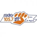 Logo da emissora Radio Mix 105.7 FM