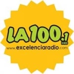 Logo da emissora Radio Excelencia 100.1 FM