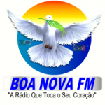 Logo da emissora Rádio Boa Nova FM