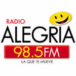 Logo da emissora Radio Alegria 98.5 FM
