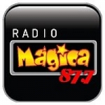 Logo da emissora Radio Magica 87.7 FM