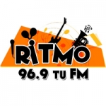 Logo da emissora Radio Ritmo 96.9 FM