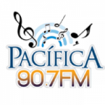 Logo da emissora Radio Pacífica 90.7 FM